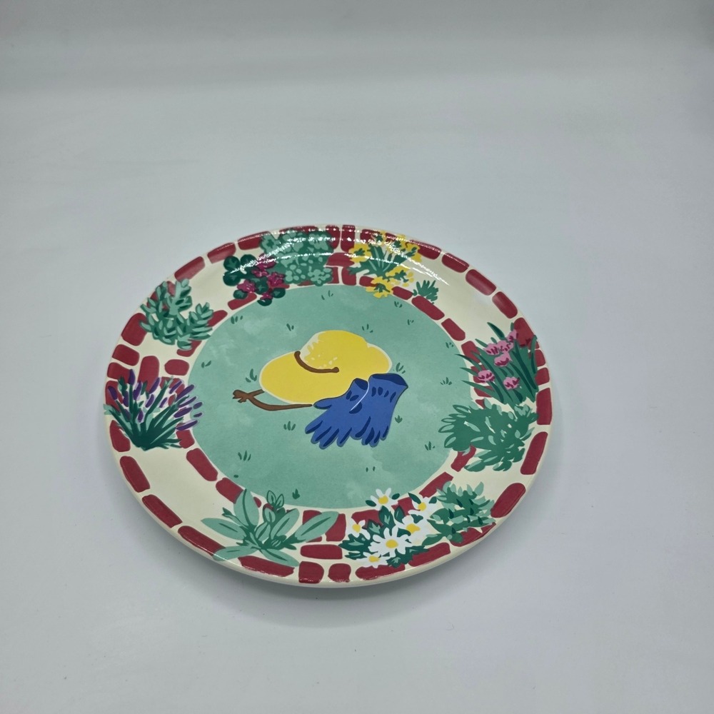 The‎ Essex Collection Unisex Plate Garden Party Susan Sittler Portugal Art 8 in